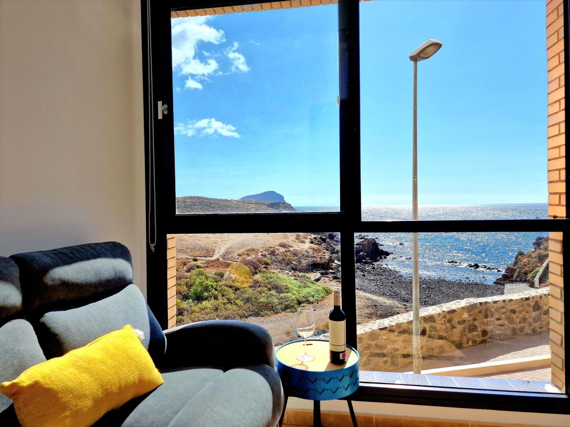 Las Rocas By The Ocean, Wifi And Sea View Los Abrigos Buitenkant foto