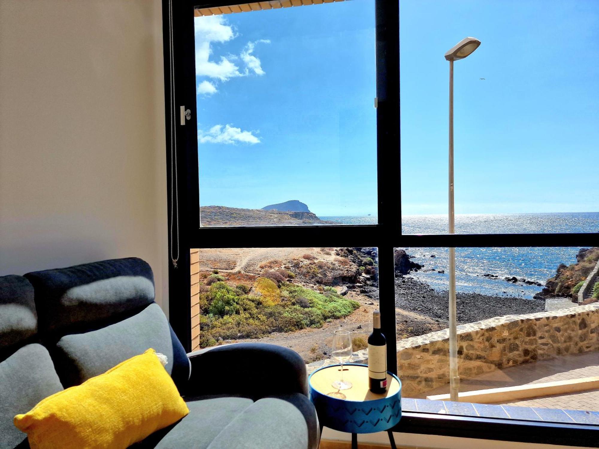 Las Rocas By The Ocean, Wifi And Sea View Los Abrigos Buitenkant foto
