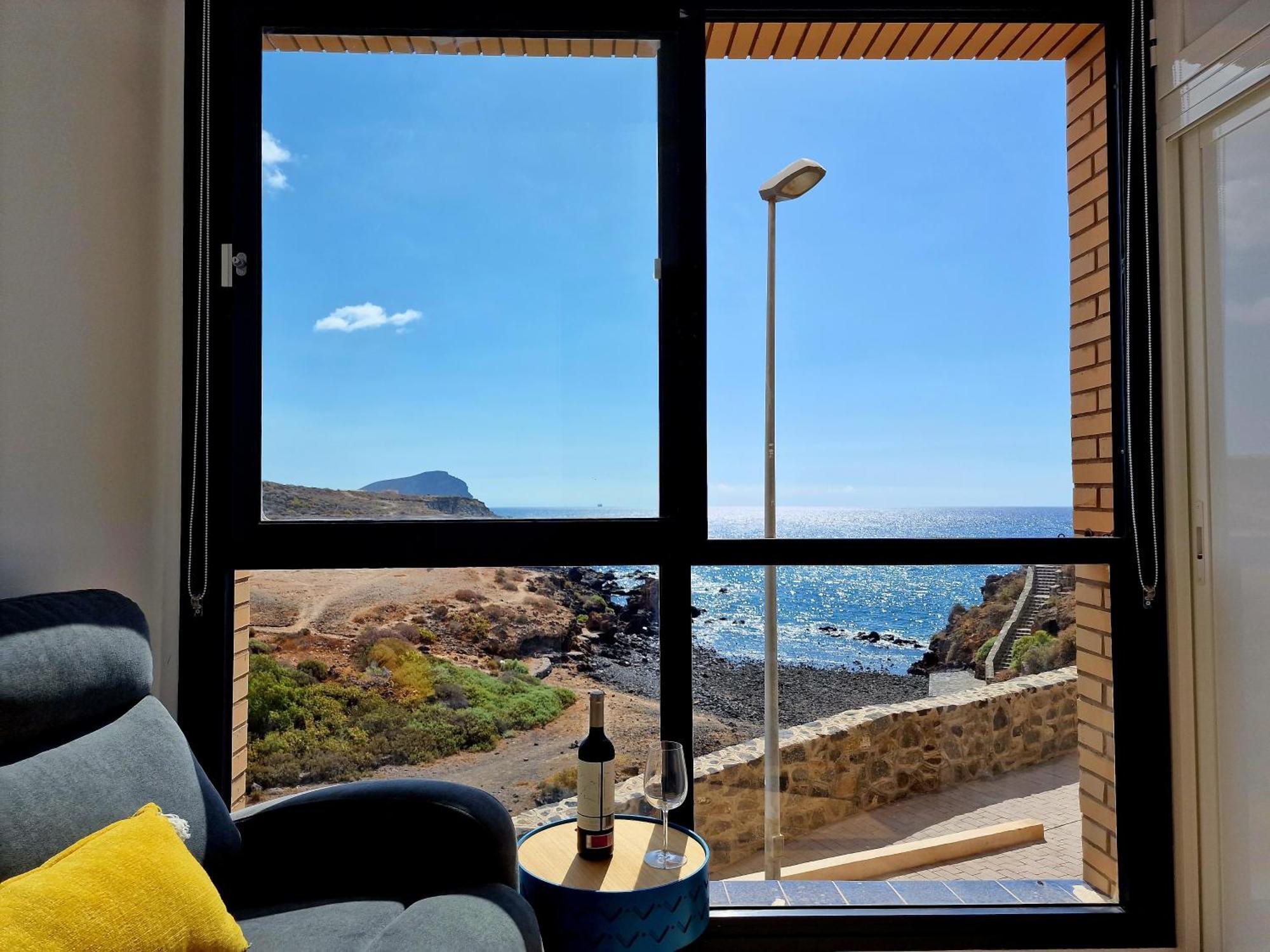 Las Rocas By The Ocean, Wifi And Sea View Los Abrigos Buitenkant foto